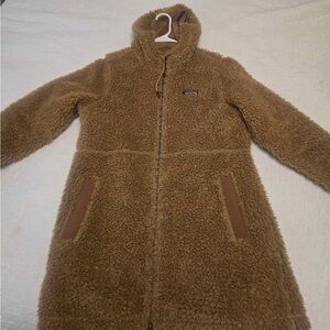 Patagonia Tan Teddy Coat